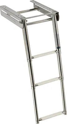 Produktbild von Badeleiter zur Unterbaumontage Badeplattform mit 3- oder 4 Stufen : 3 Stufen