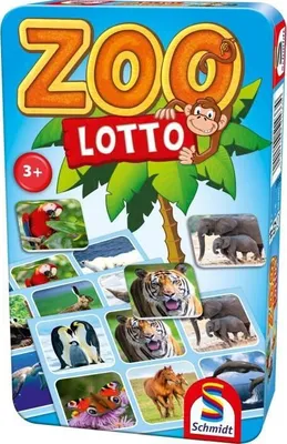 Obrázok produktu pre Zoo Lotto, rodinná hra, spoločenská hra, Schmidt Spiele