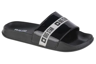 Produktbild von Damen Big Star Flip Flops Lackiert Schwarz GG274A007 38