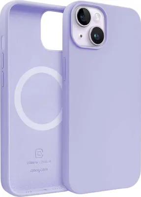 Produktbild von Crong, MagSafe Hülle iPhone 14 Plus Color Cover robust, Violett