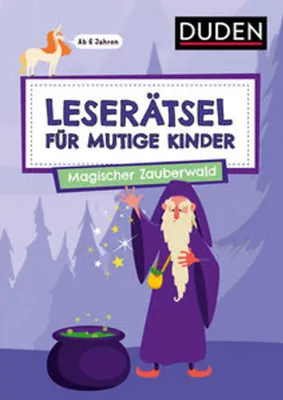Obrázek produktu pro Leserätsel für mutige Kinder - Magischer Zauberwald - ab 7 Jahren