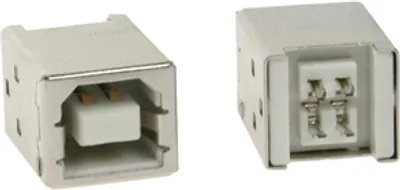 Image de Prise Usb, Type B, « Connecteur Simple » 180, Montage Sur Circuit Imprimé