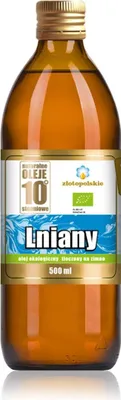 Produktbild von -KALTGEPRESSTES LEINENÖL 500 ml – ZŁOTO POLSKIE