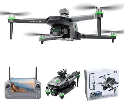 Image de Drone pliable Zimilo avec fonction de largage, FPV WiFi 480p, télécommande avec écran, système d'évitement d'obstacles, flux optique, 2,4 GHz, 6 canaux, avec 1 batterie