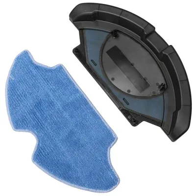 Image de Cecotec Accessoire pour Nettoyer le Sol avec Tissu en Microfibre, Robot Aspirateur Compatible avec : Conga Slim et Conga Slim