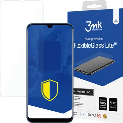 Image de 3mk Verre d'écran hybride FlexibleGlass Lite pour Samsung Galaxy A20e 0,16mm 6H
