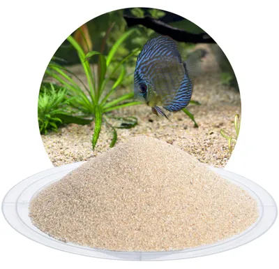 Produktbild von Schicker Mineral-Aquariumsand beige 25 kg-0,4-0,8mm