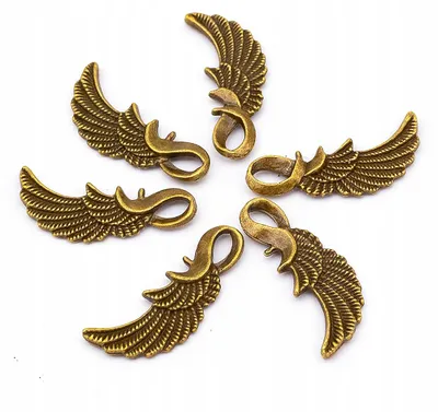 Produktbild von MIXFORM Flügel Anhänger Metalllegierung Bronze