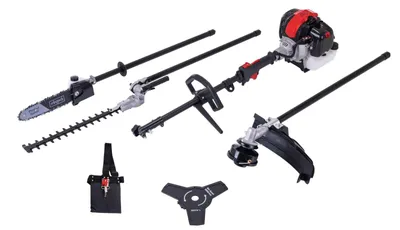 Produktbild von Scheppach Benzin-Multifunktionsgerät PMT520 - 1,4 kW | 1,9 PS 2-Takt-Benzinmotor | Seilzugstarter | 4in1-Funktion