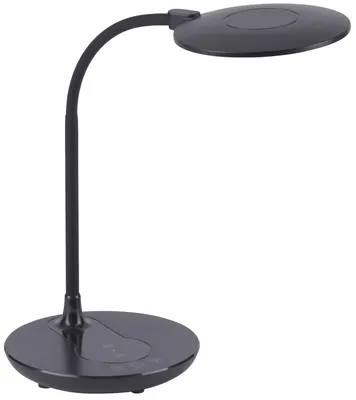 Image de Lampe de table LED, à intensité variable, flexible, chargement sans fil, H 53,5 cm