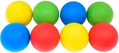 Image de Set de balles en mousse Pre-Sport - balles non revêtues 9cm - 8 pièces - Jouets de sport