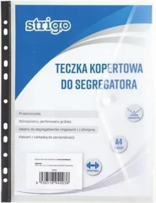 Zdjęcie produktu dla Teczka kopertowa PP do segregatoera A4