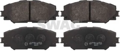 Produktbild von SWAG Bremsbeläge Satz Vorne Bremsklötze für TOYOTA Yaris Schrägheck (P13) 81 91 6650