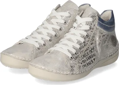 Produktbild von Rieker Low Sneaker Damen Sneaker Kunstleder Grau Größe: 36
