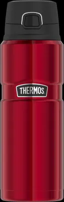 Zdjęcie produktu dla ® 4010248070 ® Isolierflasche Stainless King rot, schwarz 700,0 ml, 1 St.