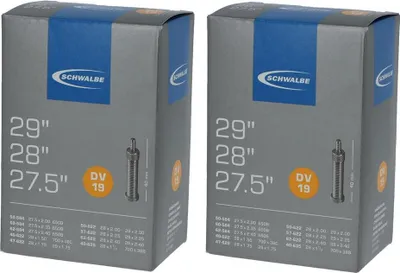 Produktbild von Schwalbe 2x Schlauch DV19 (40/62-584/635) - 27,5-29 Zoll