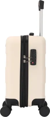 Image de Valise cabine à roulettes blanc - Trolley Adc - VAL-530 -
