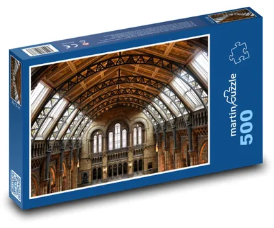 Produktbild von Puzzle 500 Naturhistorisches Museum, London - martinpuzzle