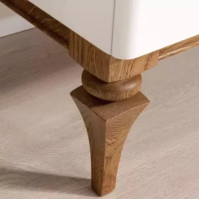 Zdjęcie produktu dla Szafka ścienna rtv sideboard tv stand lowboard szafki ścienne drewno biały