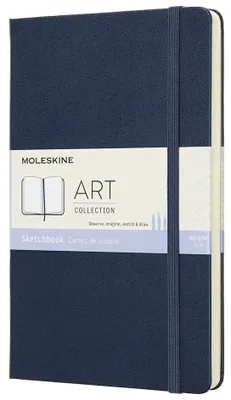 Produktbild von MOLESKINE Skizzenbuch L/A5 165g/qm Hardcover blau