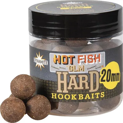 Produktbild von Dynamite Baits Hard Hookbaits 20 mm Hot Fish-GLM Boilies