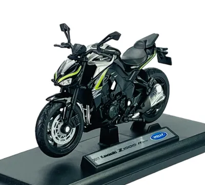Produktbild von Welly 2017 Kawasaki Z1000 R Edition 1:18 10cm Motorrad Neu im Kasten Die Cast Modell 12846