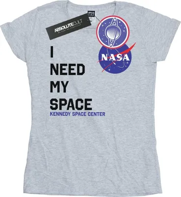 Produktbild von NASA - "I Need My Space" T-Shirt für Damen BI44634 (L) (Grau)
