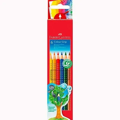 Image de FABER-CASTELL 112406 Farbstifte Colour GRIP,6er-P.