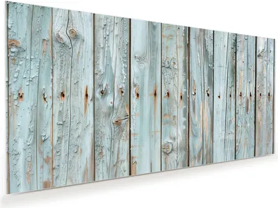 Produktbild von Glasbild 110x55cm in XXL für Wohnzimmer, Schlafzimmer Motiv Verwittertes Holz