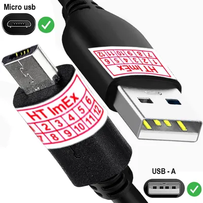 Produktbild von Micro-USB Datenkabel Ladekabel anschluss kabel für Sony Alpha DSLR SLT-A58M Digitalkamera