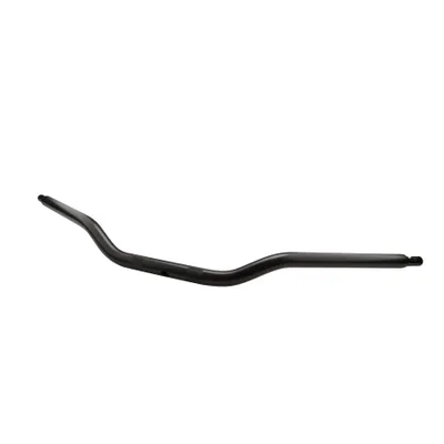 Produktbild von LSL Stahllenker LM1/BMW, 22,0mm Durchmesser, Farbe Schwarz KTL,Breite 749mm, Höhe 57mm, Tiefe 157mm,  Wandstärke 2,5mm, Klemmbereich 125mm, Griffrohrlänge 195, Rändelbreite 86mm