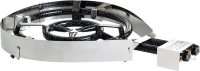Immagine prodotto di Protezione dal calore e dal vento in acciaio inox per Ø 30-50 cm