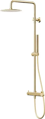 Produktbild von BADLAND Duschsäule LUGO Duschsystem, Brausegarnitur in Gold