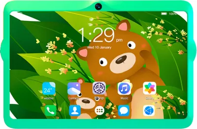 Obrázok produktu pre TechKidz, dotykový tablet so systémom Android 5.1 pre deti 7 palcový model Monkey, zelený