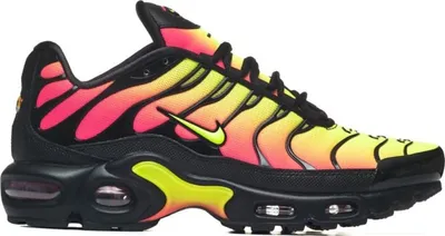 Produktbild von Nike TN Air Max Plus "Black Volt Solar Red", Größe: 36