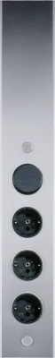 Produktbild von Thebo Eck-Steckdosenelement RIVA 3f Steckdose, 1 Schalter, Edst, 2m