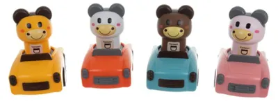 Produktbild von Sensorische Farbautochen mit Tiermotiven, 4er-Set
