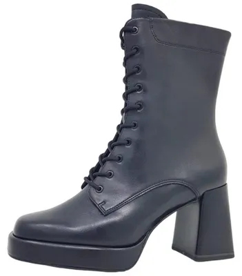 Imagen del producto de Tamaris: Botas de cordones para mujer, color negro, para uso casual