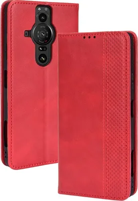 Produktbild von Mobigear Sensation  Sony Xperia Pro-I Hülle Klapphülle Geldbörse - Rot