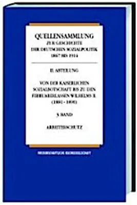 Image de Quellensammlung zur Geschichte der deutschen Sozialpolitik 1
