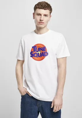Produktbild von MT1744 - Space Jam Tune Squad Logo Tee white XS
