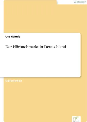 Produktbild von Der Hörbuchmarkt in Deutschland