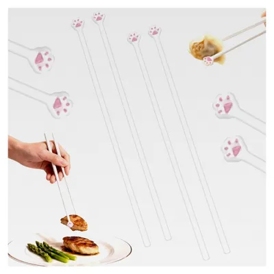 Produktbild von Essstäbchen mit Katzenpfoten-Design