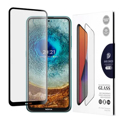 Zdjęcie produktu dla Dux Ducis 10D Szko hartowane 9H na cay ekran z ramk do Nokia X20 / X10 czarne (kompatybilne z etui)