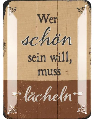 Produktbild von LANOLU Retro Blechschild, lustige Sprüche Schild Freundschaft, Shabby Chic Deko, Geschenke für beste Freunde, vintage Metallschilder 15x20cm