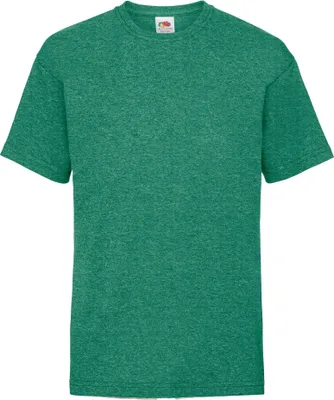 Immagine prodotto di Maglietta Fruit of the Loom per bambini, manica corta BC329 (5-6 anni (116)) (verde retrò screziato)