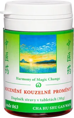 Produktbild von 063 Konsonanz der zauberhaften verwandlung (CHAI HU SHU GAN WAN), 100 tbl