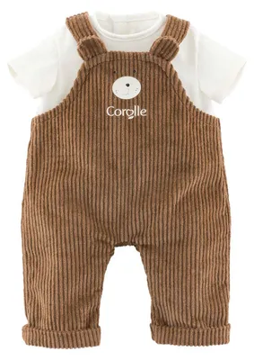 Image de Combinaison Corolle avec t-shirt « Petit explorateur » - 30 cm
