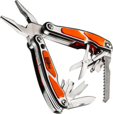 Produktbild von NEO TOOLS Mini-Mehrzweckwerkzeug, mit LED (12 Teile)