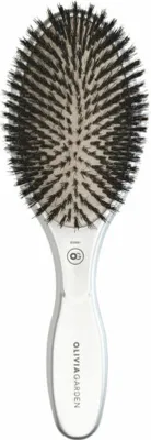 Produktbild von Olivia Garden Bürste Olivia Garden Boar and Nylon Bristle Silver